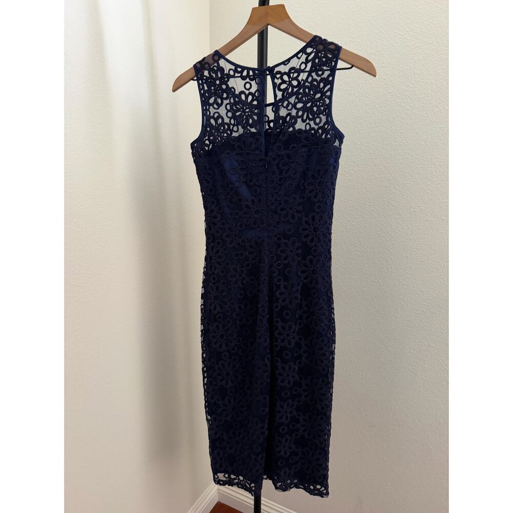 New Tatyana Bettie page clothing blue lace dress sz XS - Picture 2 of 5